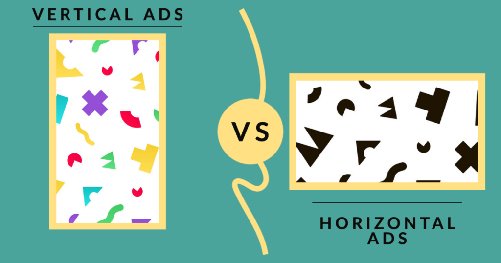 vertical adv vs horizontal ads